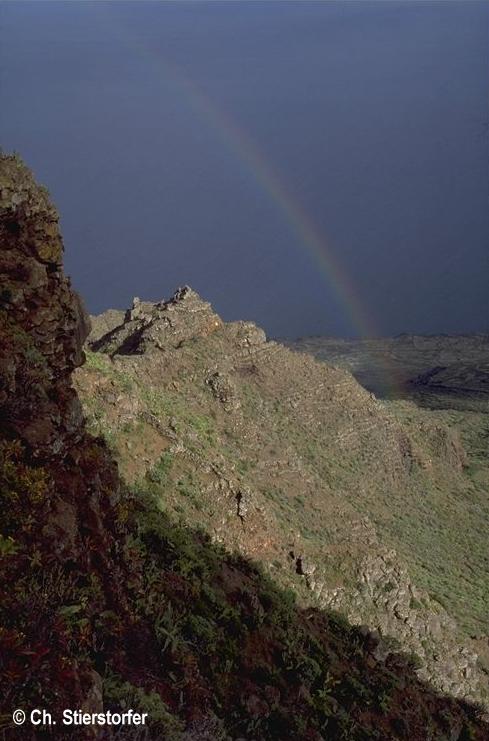 Barranco en el Este de El Hierro