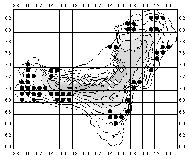 Verbreitung von Lolium edwardii und Lolium canariense auf El Hierro